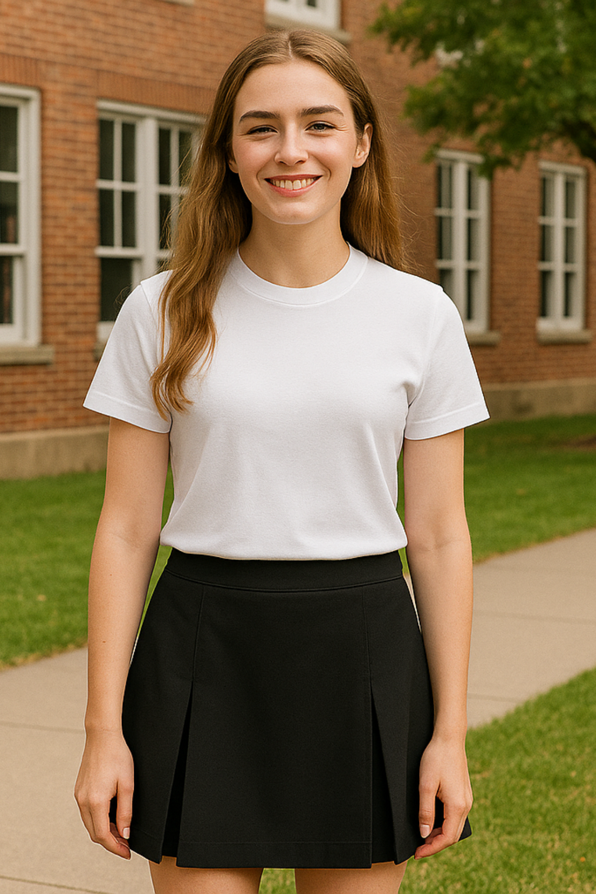 Adolescenți - Fustă Neagră