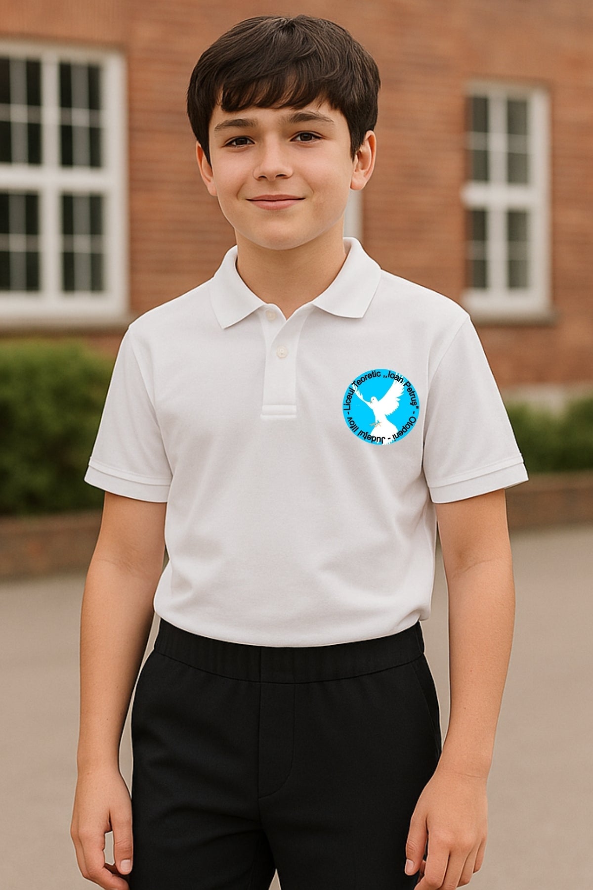 Junior Unisex - Ioan Petrus 1 Tricou Polo + 1 Tricou Basic + 1 Hanorac