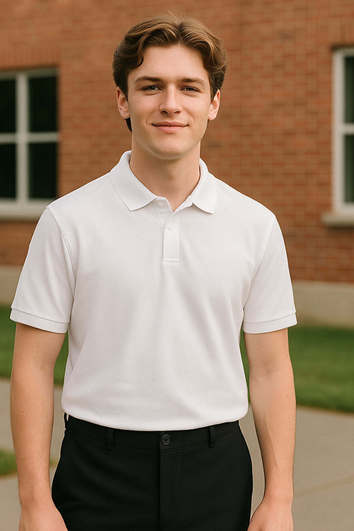 Adolescenți Unisex - Tricou Polo