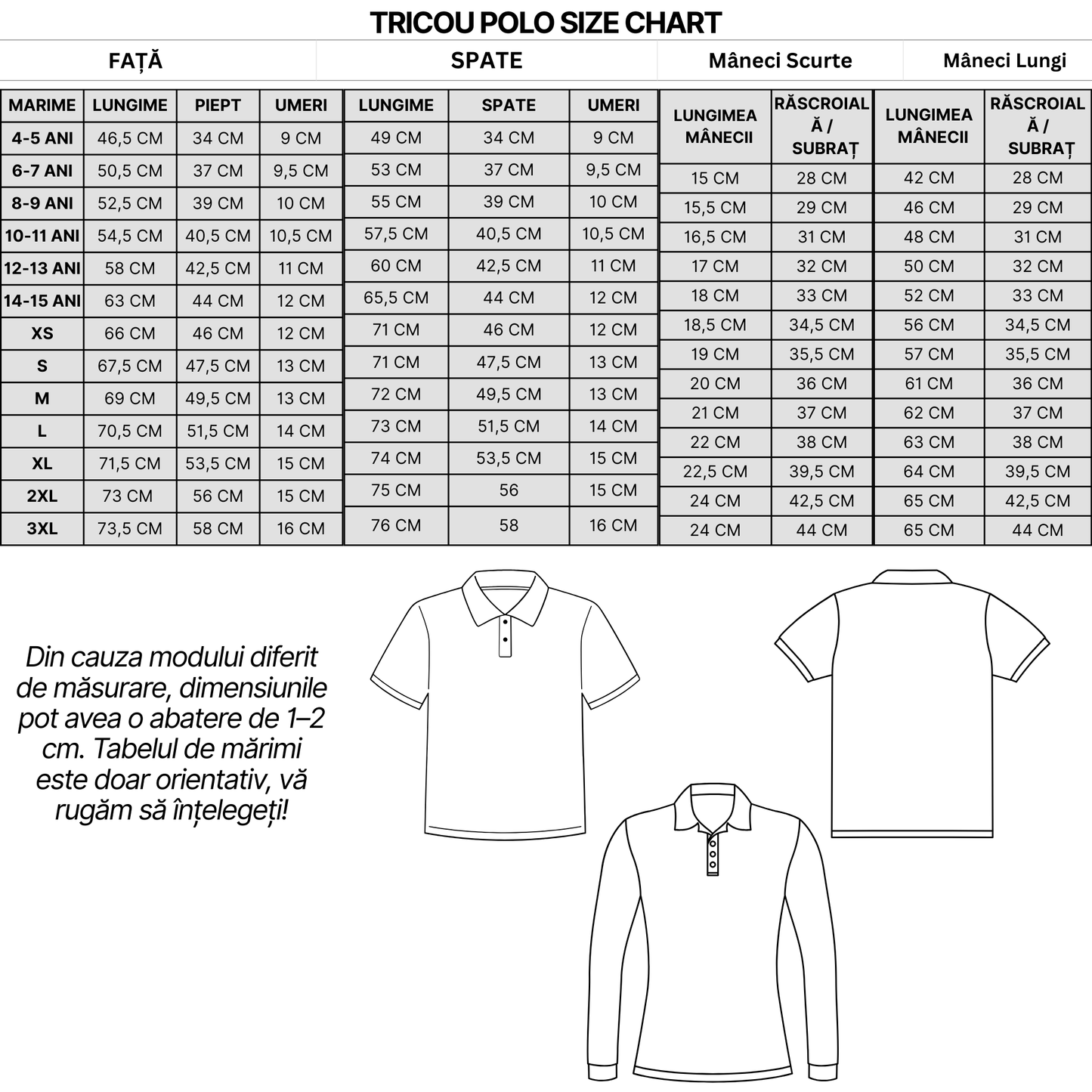 Junior Unisex - Tricou Basic