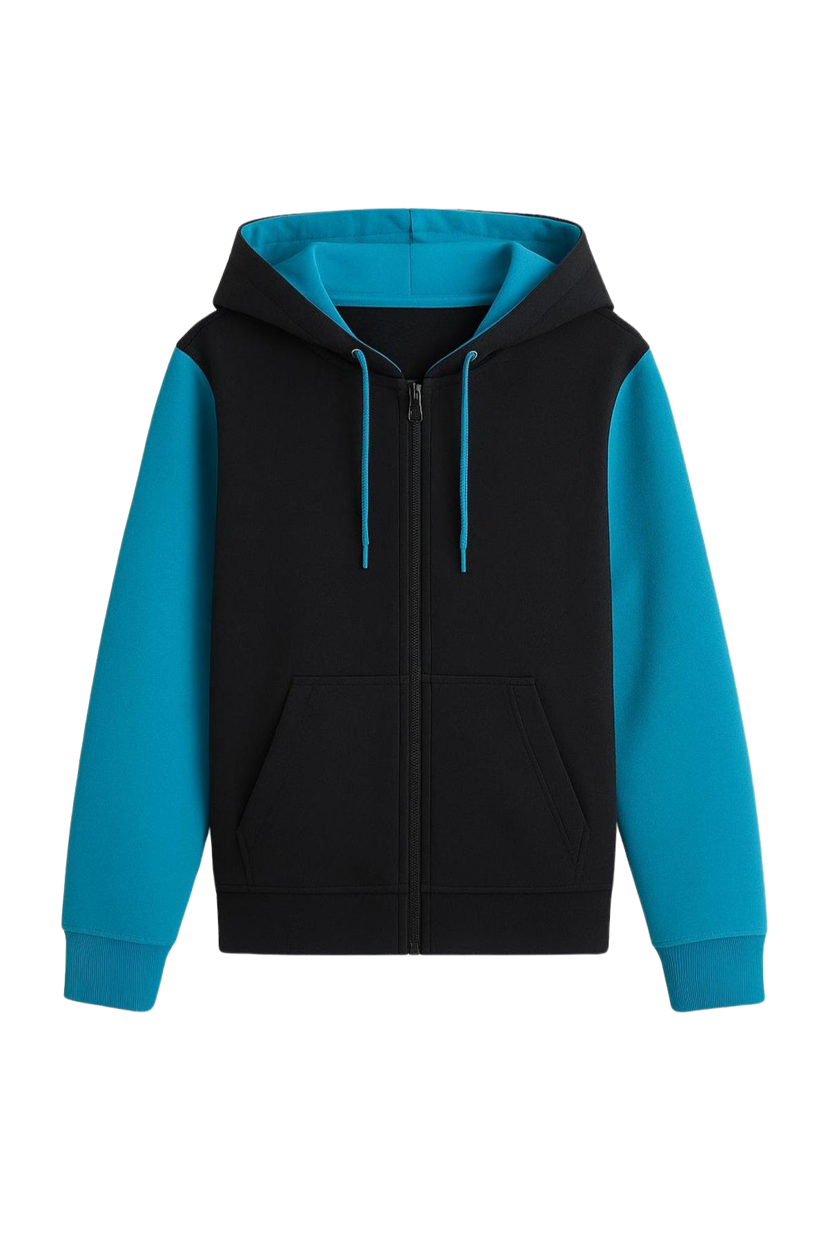 Adolescenți Unisex - Hanorac turcoaz 